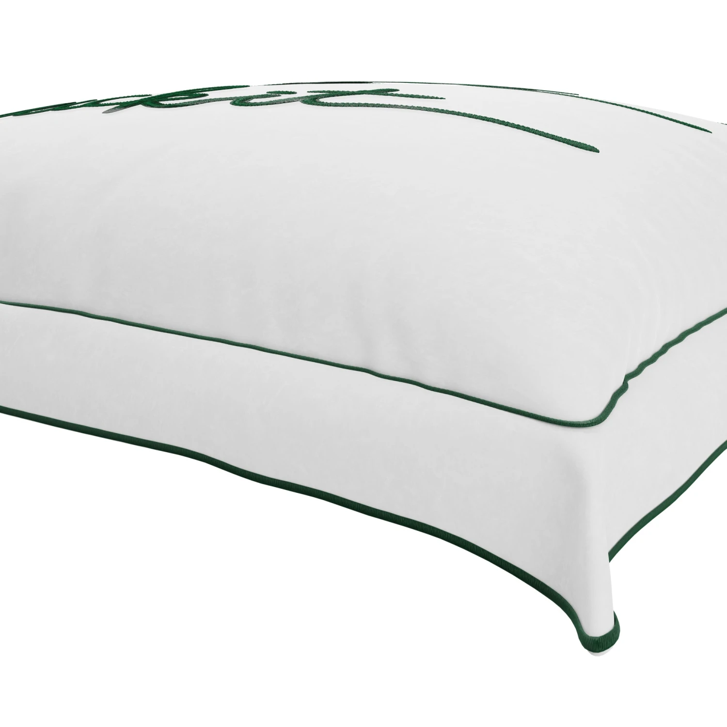 Fuck It Pillow Cover Square - Emerald 4 Fuck It Pillow Cover Square - Emerald - Image 4