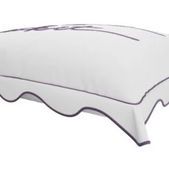 Fuck It Large Scallop Pillow Cover - Lavender 7 Fuck It Large Scallop Pillow Cover - Lavender -Scout Design Studio FuckItScallopPillowCover Lavender.04