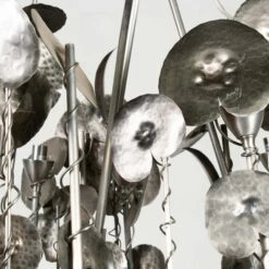 Brutalist Style Metal Chandelier - Chrome - Global Views Second -Scout Design Studio GV 2BrutalistStyleMetalChandelier Chrome.05