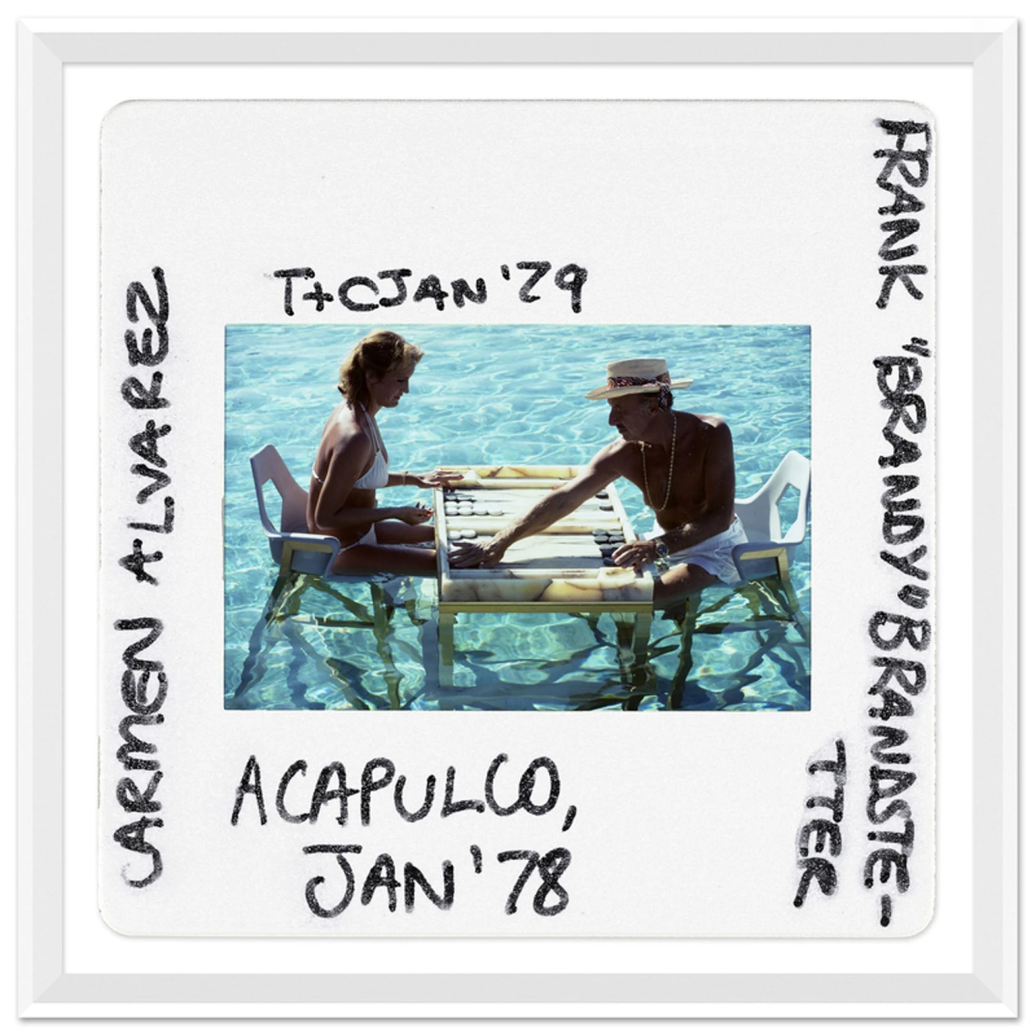 Getty Images 'Keep Your Cool - Slide' By Slim Aarons 1 Getty Images 'Keep Your Cool - Slide' By Slim Aarons