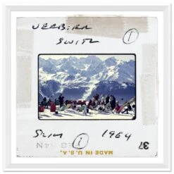 Getty Images 'Lounging In Verbier - Slide' By Slim Aarons