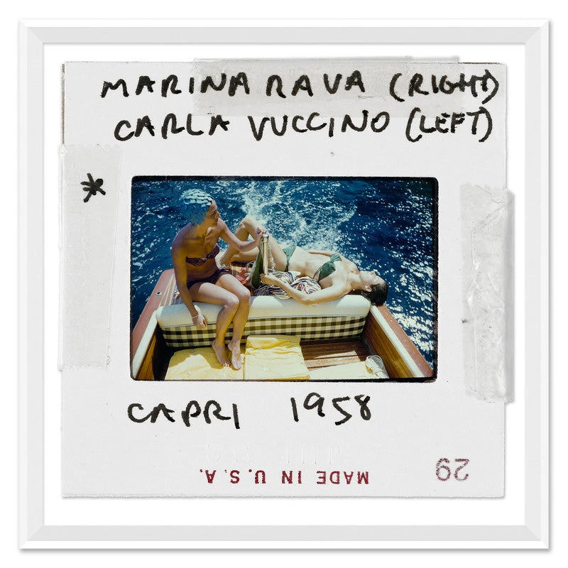 Getty Images ‘Vuccino And Rava - Slide’ By Slim Aarons 1 Getty Images ‘Vuccino And Rava - Slide’ By Slim Aarons