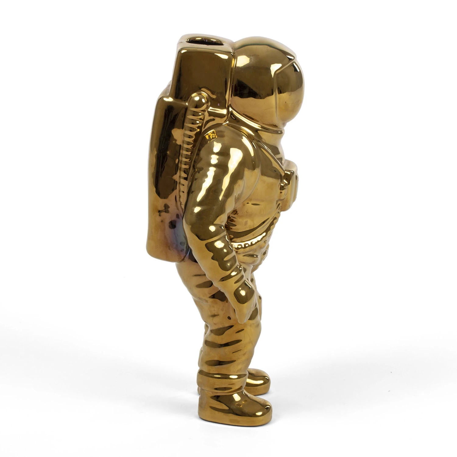 Gold Starman Vase By Seletti 2 Gold Starman Vase By Seletti - Image 2