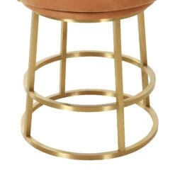 Rosita Swivel Counter Stool In Tobacco Leather 11 Rosita Swivel Counter Stool In Tobacco Leather -Scout Design Studio GunterSwivelCounterStoolinTobaccoLeather.03