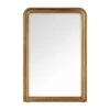 Louis Philippe Style Gold Gilt Framed Mirror
