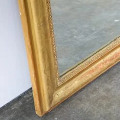 Louis Philippe Style Gold Gilt Painted Framed Mirror -Scout Design Studio HA 117LouisPhilippeStyleGoldGiltPaintedFramedMirror.03