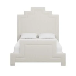 Custom Hannah Bed 26 Custom Hannah Bed -Scout Design Studio HannahBedinClaudethBeigeWoven.01