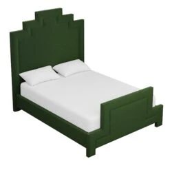 Custom Hannah Bed 25 Custom Hannah Bed -Scout Design Studio HannahBedinEvelynEmeraldVelvet.03