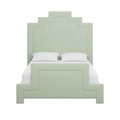 Custom Hannah Bed 32 Custom Hannah Bed -Scout Design Studio HannahBedinNikkiJadeChenille.01