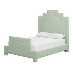 Custom Hannah Bed 34 Custom Hannah Bed -Scout Design Studio HannahBedinNikkiJadeChenille.02