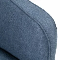 Helene Swivel Chair In Blue Tweed 9 Helene Swivel Chair In Blue Tweed -Scout Design Studio HeleneSwivelChair BlueTweed.04