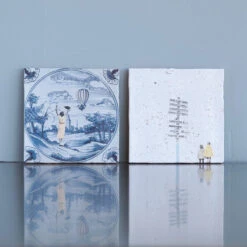 World Travelers Tile 6 World Travelers Tile -Scout Design Studio Hello Goodbye World Travellers1