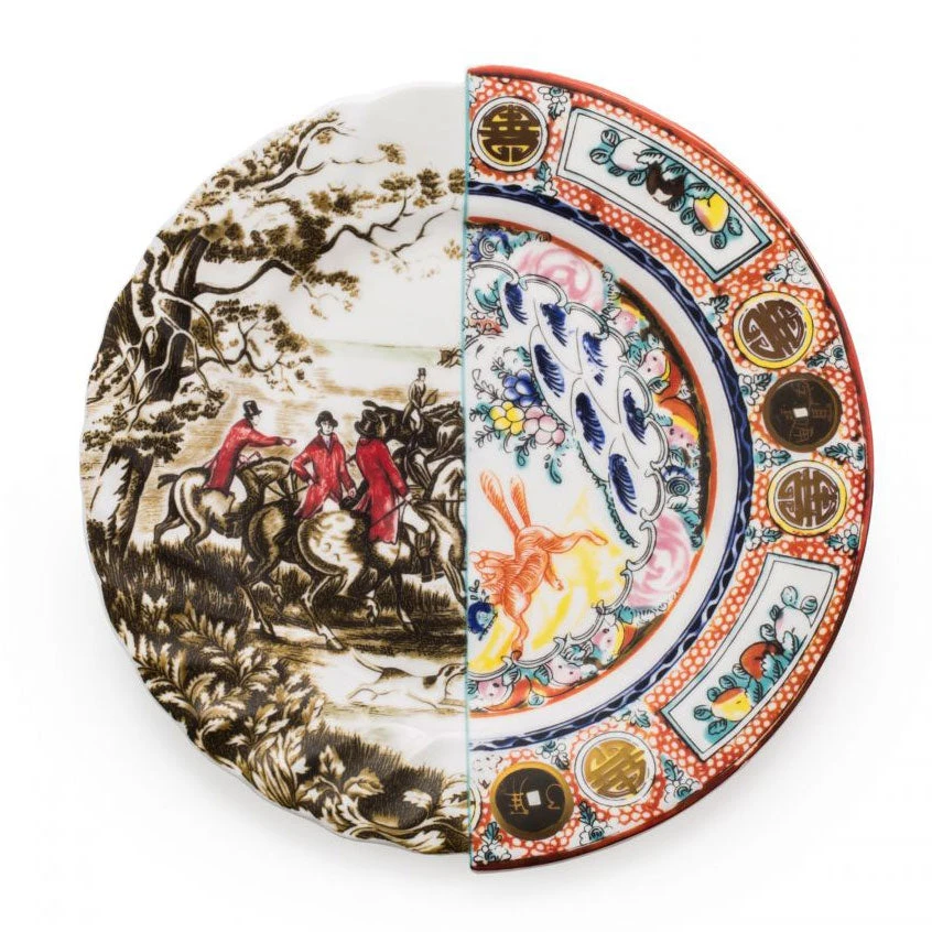 Hybrid Dinner Plate - Eusapia By Seletti 1 Hybrid Dinner Plate - Eusapia By Seletti