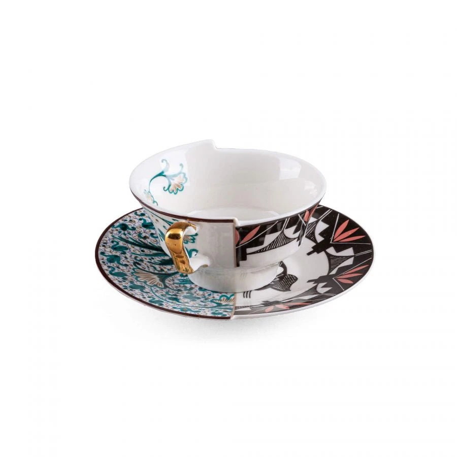Hybrid Teacup With Saucer - Aspero By Seletti 2 Hybrid Teacup With Saucer - Aspero By Seletti - Image 2