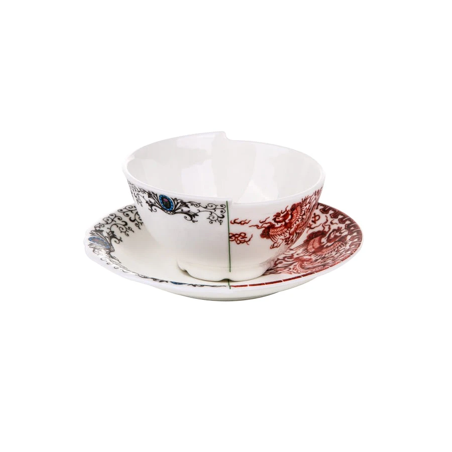 Hybrid Teacup With Saucer - Zora By Seletti 1 Hybrid Teacup With Saucer - Zora By Seletti