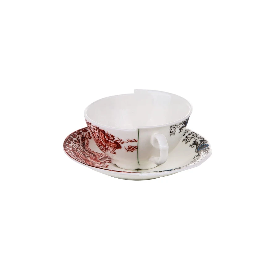 Hybrid Teacup With Saucer - Zora By Seletti 2 Hybrid Teacup With Saucer - Zora By Seletti - Image 2