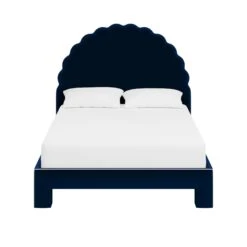 Custom Juliet Bed -Scout Design Studio JulietBedinAdelaNavyVelvet.01