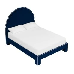 Custom Juliet Bed -Scout Design Studio JulietBedinAdelaNavyVelvet.03