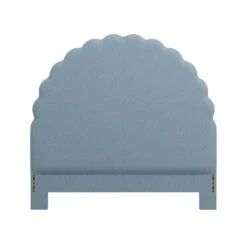 Custom Juliet Headboard -Scout Design Studio JulietHeadboardinFoleyBlueWoven.01