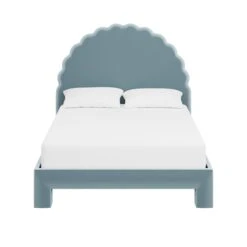 Custom Juliet Bed -Scout Design Studio JulietteBedinClarioIceVelvet.01