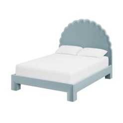 Custom Juliet Bed -Scout Design Studio JulietteBedinClarioIceVelvet.02