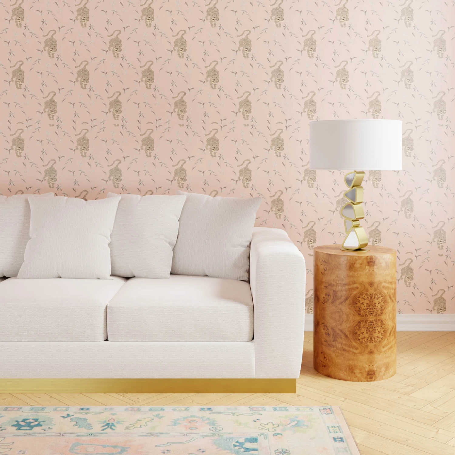 Jungle Cat - Blush 2 Jungle Cat - Blush - Image 2