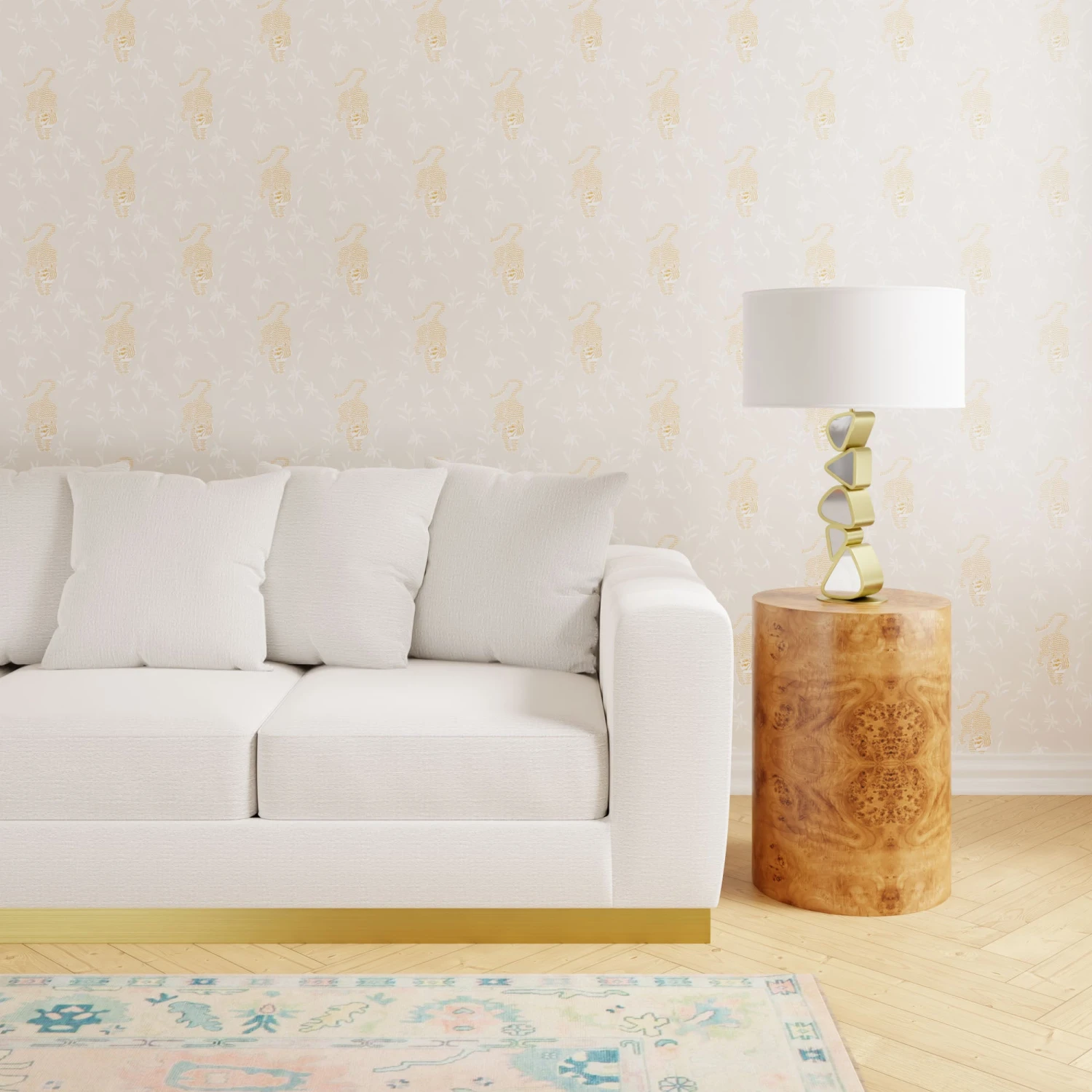 Jungle Cat - Dusty Taupe 2 Jungle Cat - Dusty Taupe - Image 2