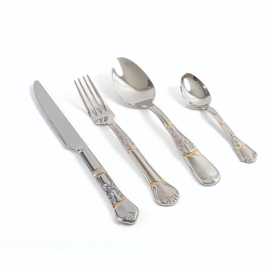 Kintsugi Cutlery - Set Of 4 1 Kintsugi Cutlery - Set Of 4