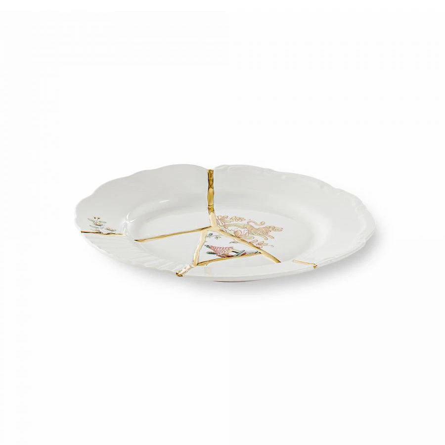 Kintsugi Dessert Plate - N’2" 2 Kintsugi Dessert Plate - N’2" - Image 2