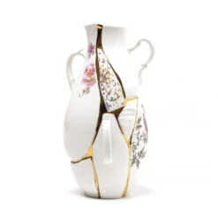 Kintsugi Vase In Porcelain - Large