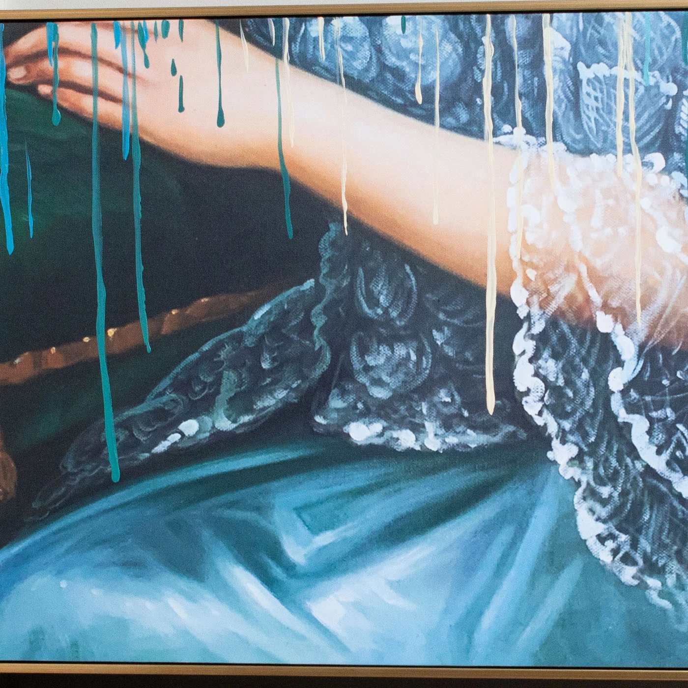 Lady Ella Drip Giclee Triptych 4 Lady Ella Drip Giclee Triptych - Image 4