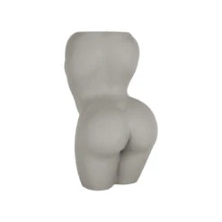 Lady Polyresin Pot - Warm Grey -Scout Design Studio LadyPolyresinPot WarmGrey.02 e5d84483 3e09 4d3d a06b cd3115d2355c