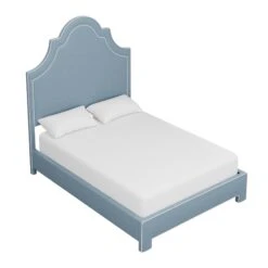 Custom Landry Bed 26 Custom Landry Bed -Scout Design Studio LandryBedinFoleyBlueWoven.03 cbfdd802 7fe6 4721 83c4 d251fddc78e1