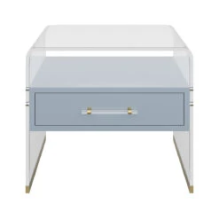 Leah Acrylic End Table