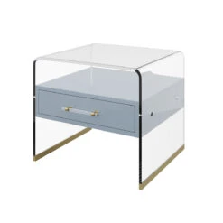 Leah Acrylic End Table -Scout Design Studio LeahAcrylicEndTable.03