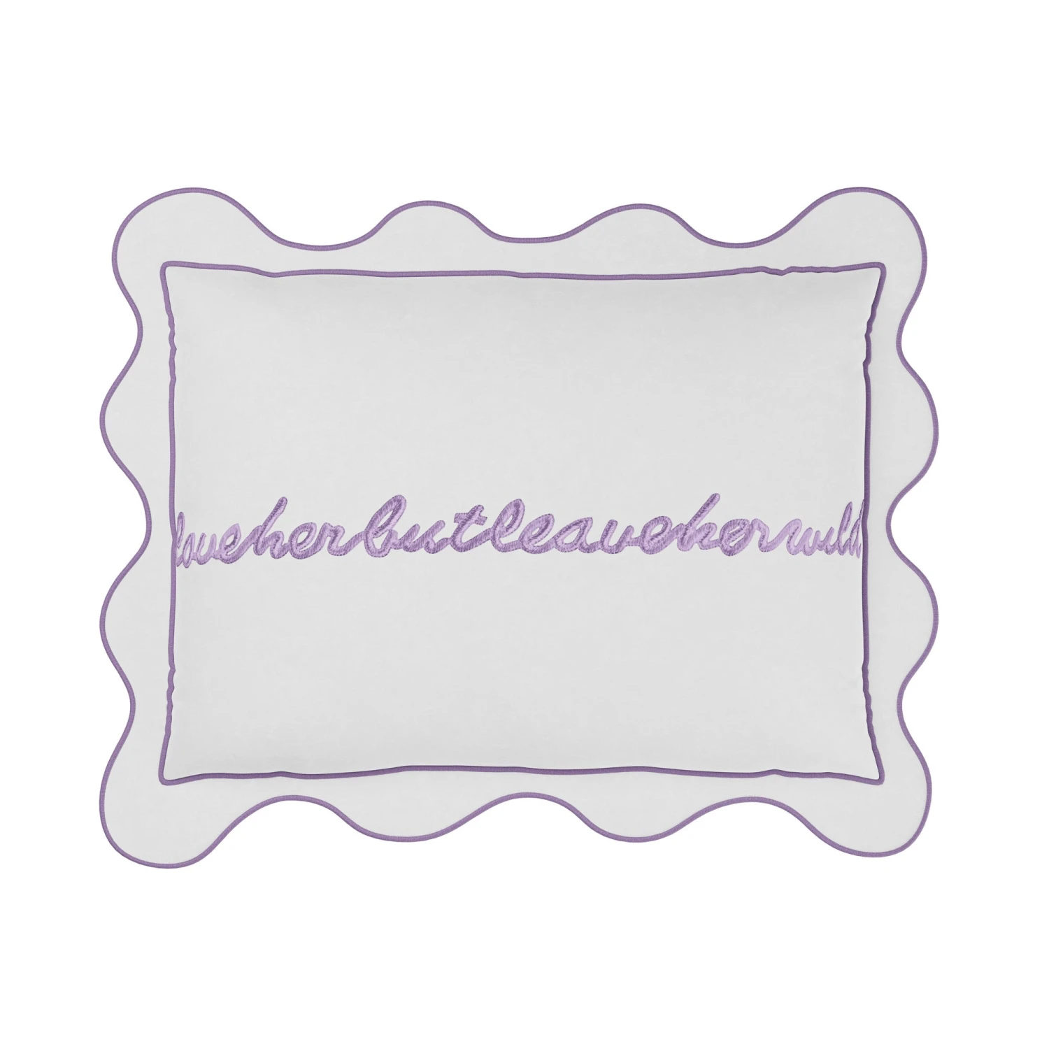 Leave Her Wild Pillow Cover - Violet 1 Leave Her Wild Pillow Cover - Violet