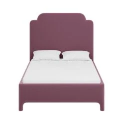 Custom Lillet Bed 27 Custom Lillet Bed -Scout Design Studio Lillet Bed in Ellie Plum Velvet.01