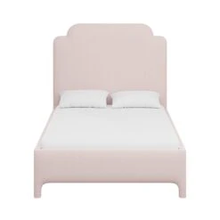 Custom Lillet Bed 21 Custom Lillet Bed -Scout Design Studio LilletBedinFrancisBlushWoven.01 6b0995ab 2789 4383 98f5 9eee00f4e062