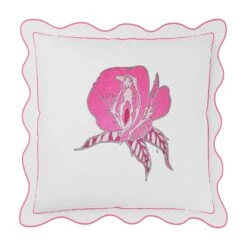 Lockley Pillow Cover - Hot Pink