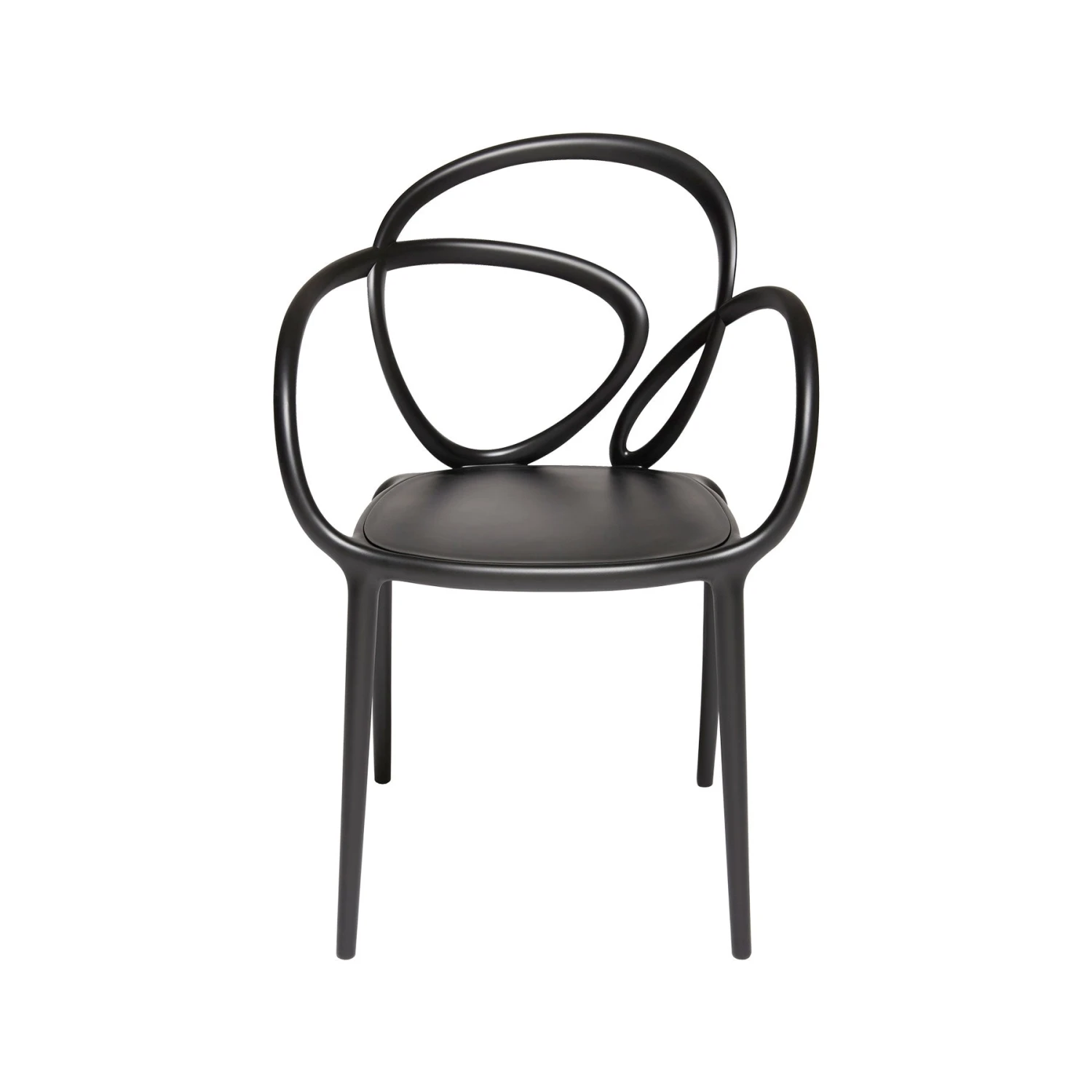 Loop Chair Black - Set Of 2 1 Loop Chair Black - Set Of 2