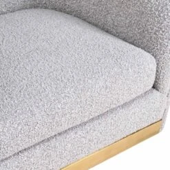 Lost & Found Swivel Chair In Heather Grey Boucle -Scout Design Studio Lost FoundSwivelChairinGreyBoucle.03