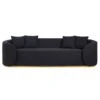 Martita Sofa In Black Tweed