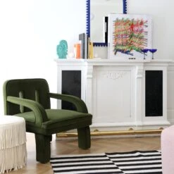 Mason Accent Chair In Green Velvet 11 Mason Accent Chair In Green Velvet -Scout Design Studio Mason Accent Chair in Green Velvet.09