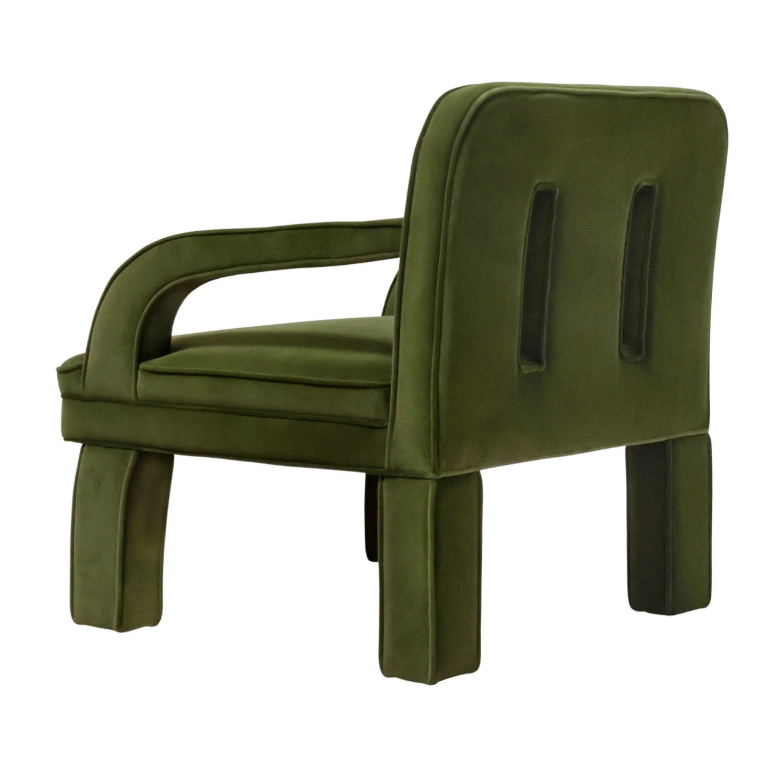 Mason Accent Chair In Green Velvet 5 Mason Accent Chair In Green Velvet - Image 5
