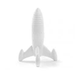 White Porcelain Spaceship By Seletti