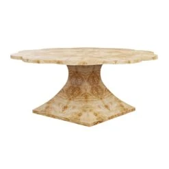 Custom Mirabell Dining Table -Scout Design Studio MirabellDiningTableinGoldenPecanMappaBurl.02