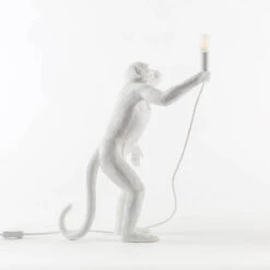 Monkey Lamp - Standing White By Seletti -Scout Design Studio MonkeyLamp StandingWhiteBySeletti.02
