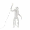 Monkey Lamp - Standing White By Seletti