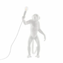 Monkey Lamp - Standing White By Seletti