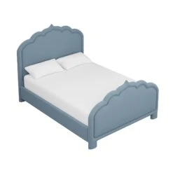 Custom Novi Bed 29 Custom Novi Bed -Scout Design Studio NoviBedinFoleyBlueWoven.03